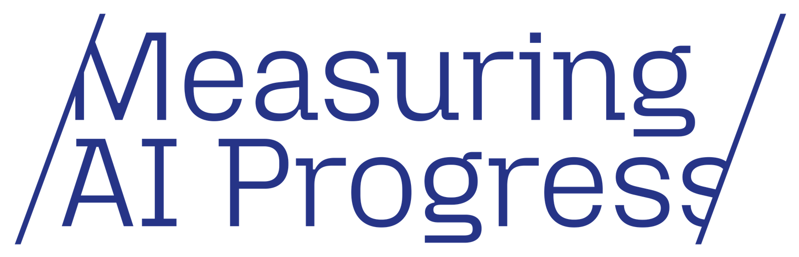Measuring AI Progress